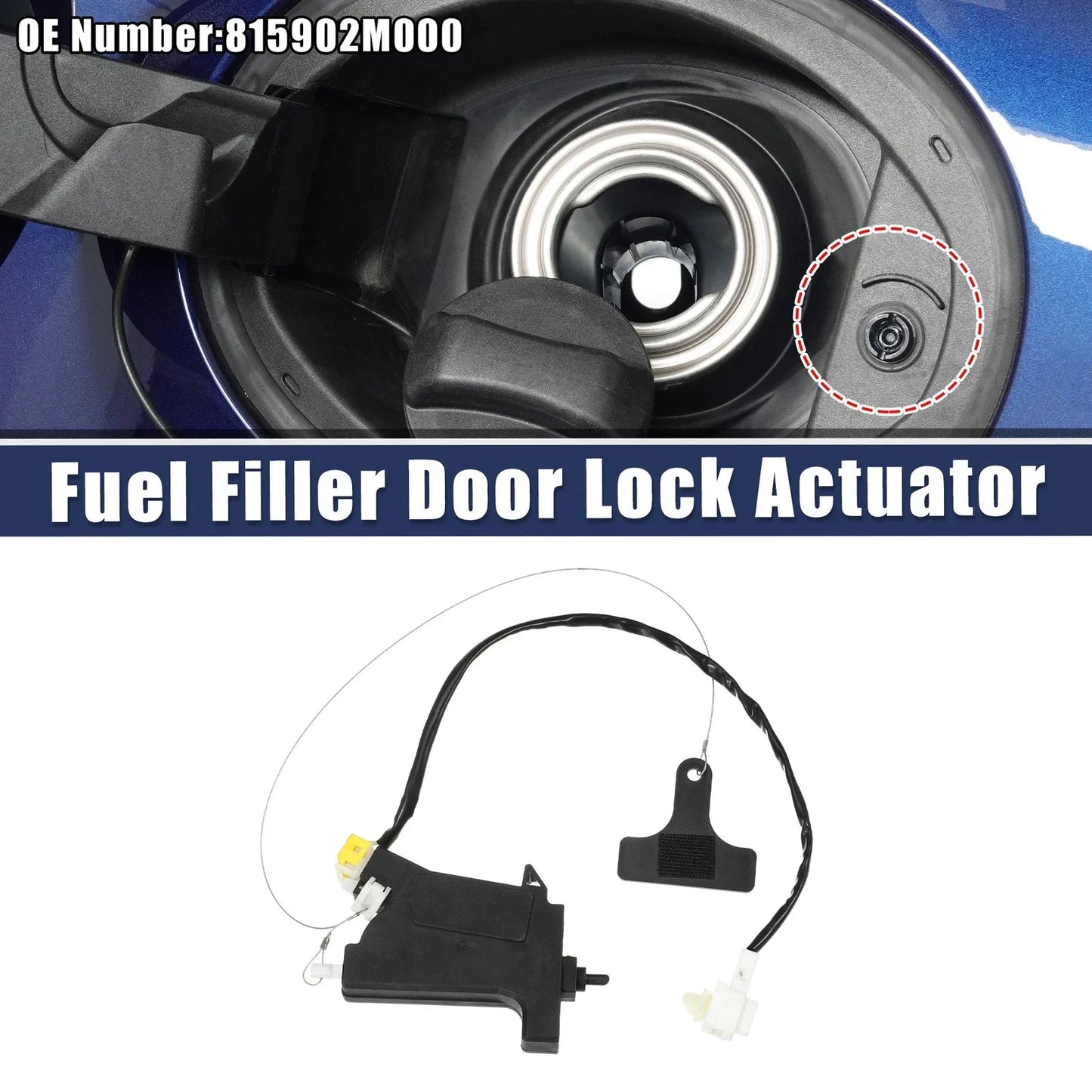 Fuel Door Lock Latch Actuator for Hyundai Coupe (2010-2016)