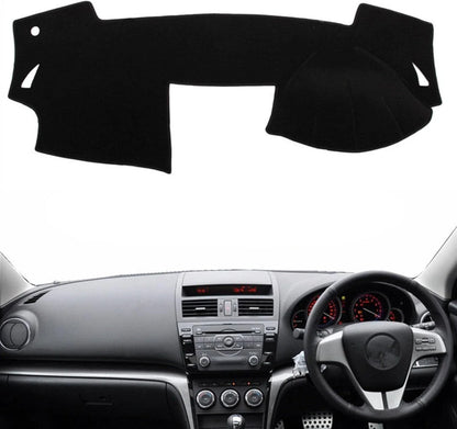 Non-Slip Dash Mat for Mazda 6 M6 GH GJ 2006-2012 Dashboard Cover Black