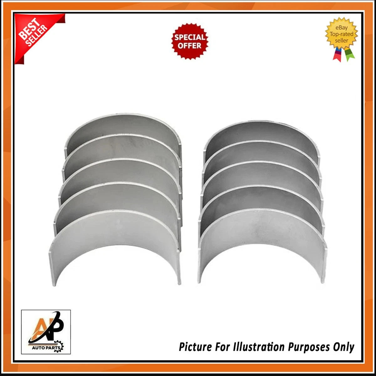 Big End Conrod Bearings Set Replacement for Kia Sportage (2010–2014)