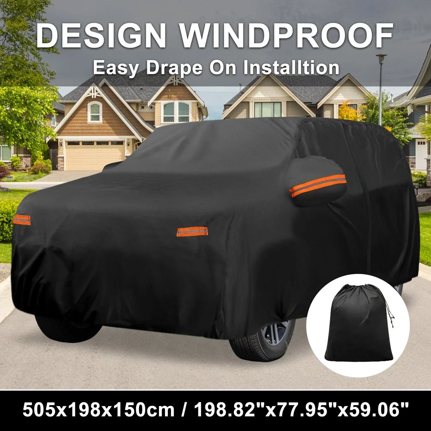 Waterproof 210D-PU Car Cover for Hyundai Palisade (2019-2023)