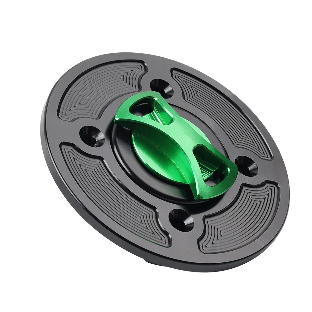 105mm Gas Fuel Tank Cap Cover CNC Green for DUCATI Panigale V4/S/R (2018-2021)