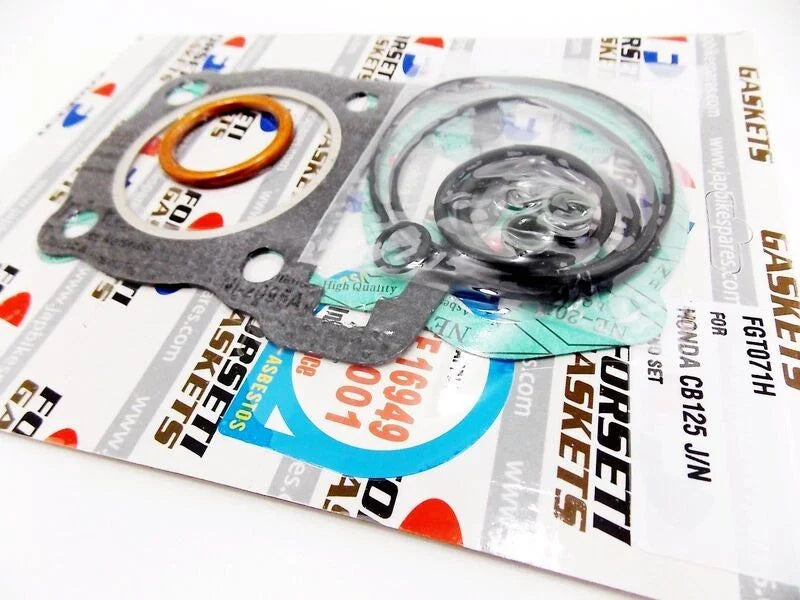 Top End Engine Gasket Set for Honda CB125/J (1978-1979)