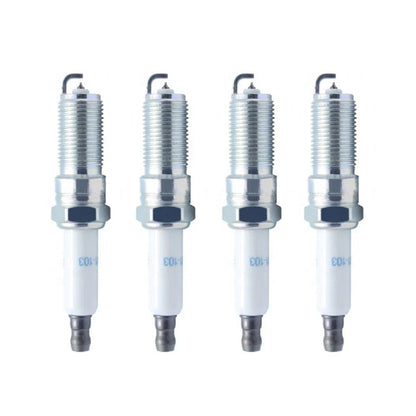 4 Pcs Iridium Platinum Spark Plugs for Chevrolet Isuzu Pontiac Saturn (2000-2005)
