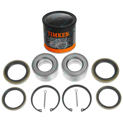 2 x Front Wheel Bearing Kits + Grease for Nissan Tiida C11 1.8L MR18DE 2006~2013