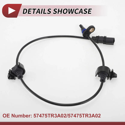 ABS Wheel Speed Sensor for Honda Civic Coupe Rear Left (2016-2021)