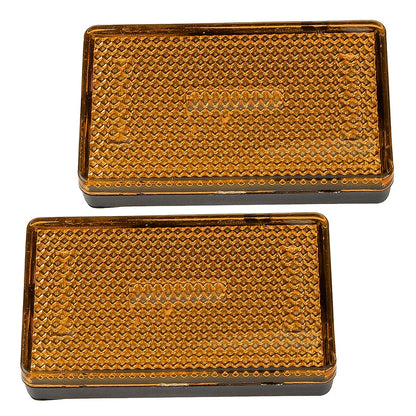2 x Rectangle Front Fork Reflectors for BMW R1200GS F650CS F700 F800 S1000XR