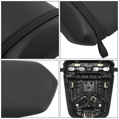 Rear Black Pillion Passenger Seat for Yamaha YZF R1 (2004-2006)