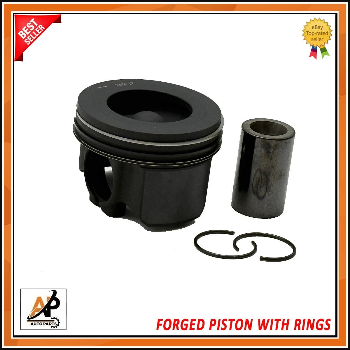 Forged Piston Kit with Rings Replacement for Land Rover Jaguar 3.0D300 (2018–2021)