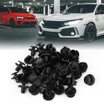100 x 8mm Nylon Rivet Fasteners for Honda Accord (2003-2007)