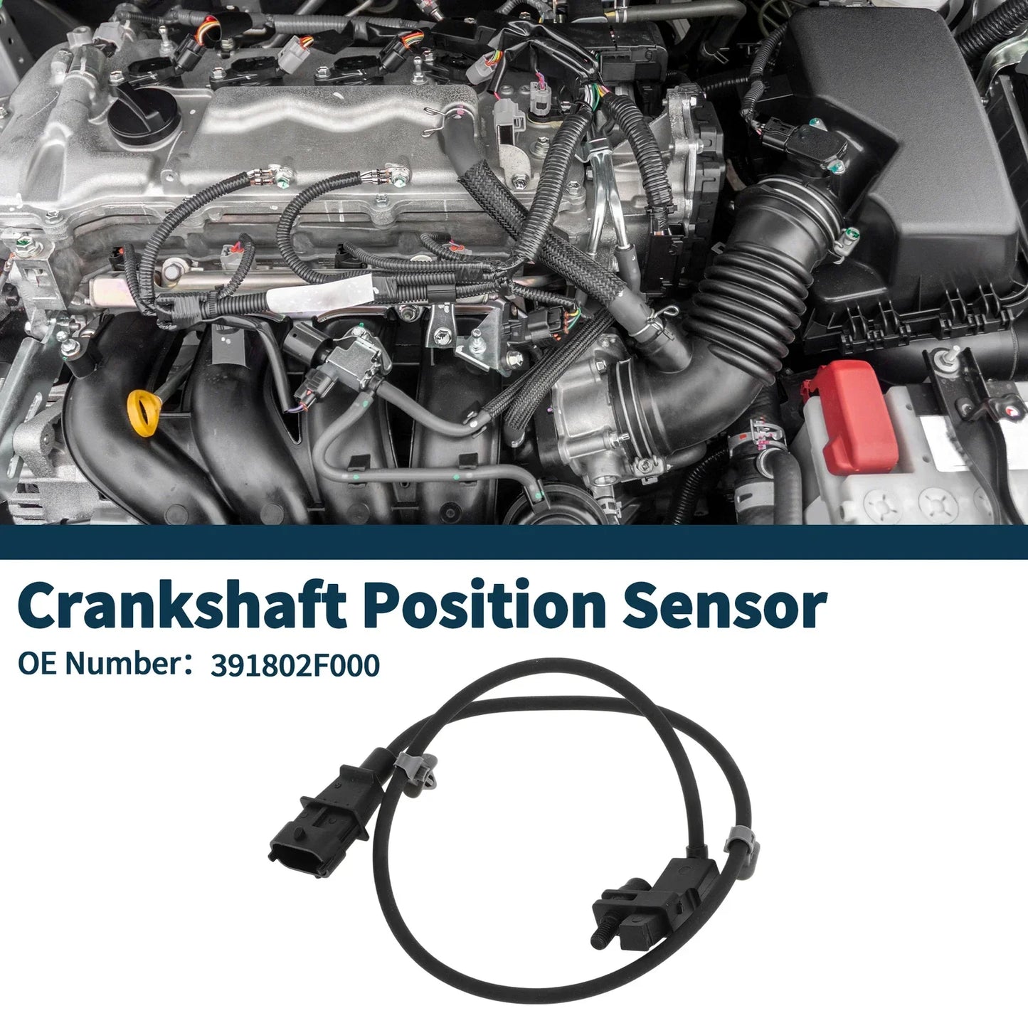 Crankshaft Position Sensor for Hyundai Santa Fe CM 2.0 CRDi (2009-2012)