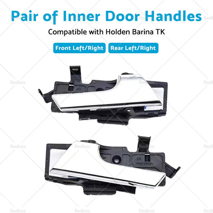 Inner Door Handle Pair for Holden Barina TK (2005-2011)