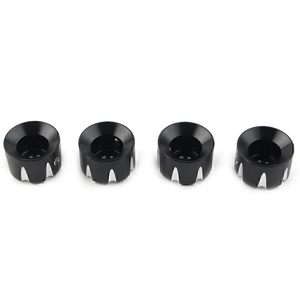 4 x CNC Motorcycle Engine Screw Topper Cover Caps for Harley 883