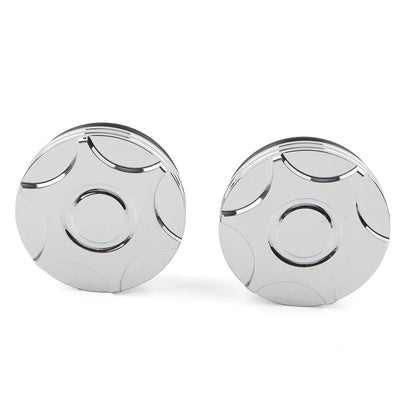 CNC Swingarm Pivot Bolt Covers for Harley V-Rod (2006-2017)