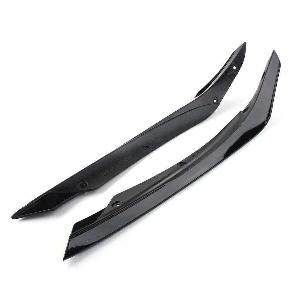 Front Lip Spoiler Fins for Mercedes Benz A-Class W176 (2016-2018)