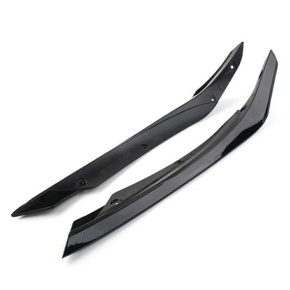 Front Lip Spoiler Fins for Mercedes Benz A-Class W176 (2016-2018)