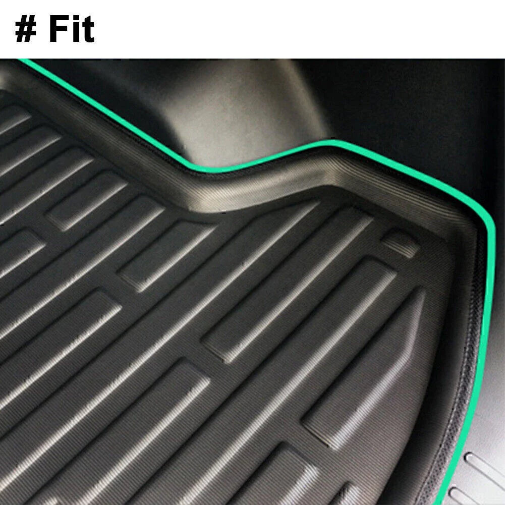 Rear Black Trunk Cargo Mat for Volvo XC40 (2017-2020)