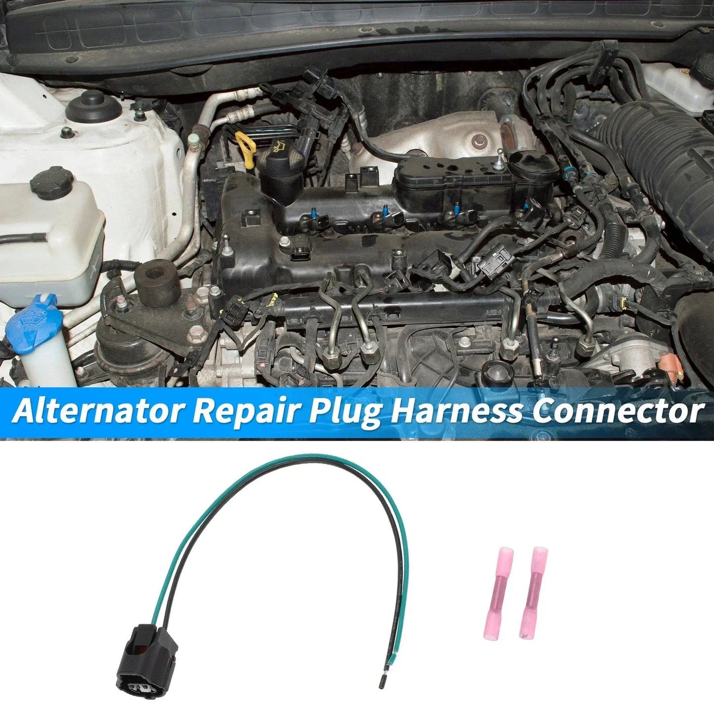 Alternator Repair Plug Harness Connector for Chevy & Chrysler (2010-2015)