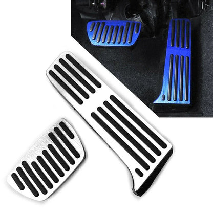 Silver Gas Brake Foot Pedal Covers for Toyota Camry (2018-2020)  Pieces