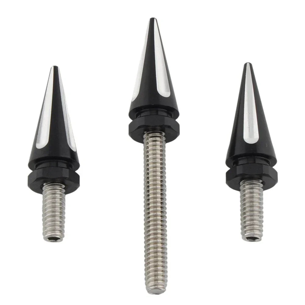 3 x Windshield Trim Screws for Harley Electra Glide 2014-2023 Black