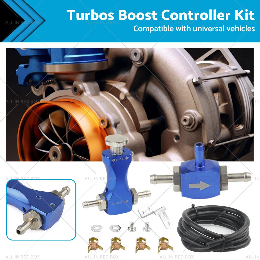 Universal Adjustable Tee Turbo Boost Controller Bleed Valve for Petrol Diesel