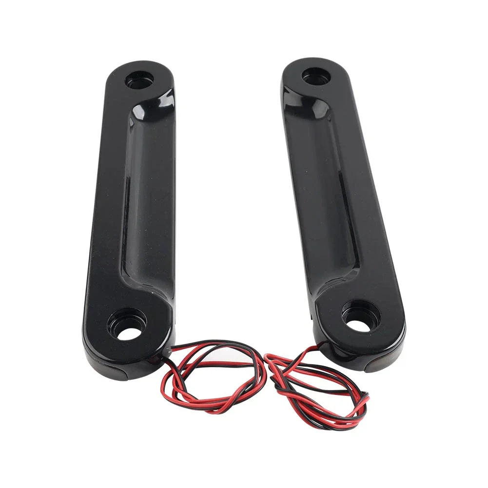 LED Flush Fork Turn Signal Brackets for Harley Street Electra Glide (2014-2023)