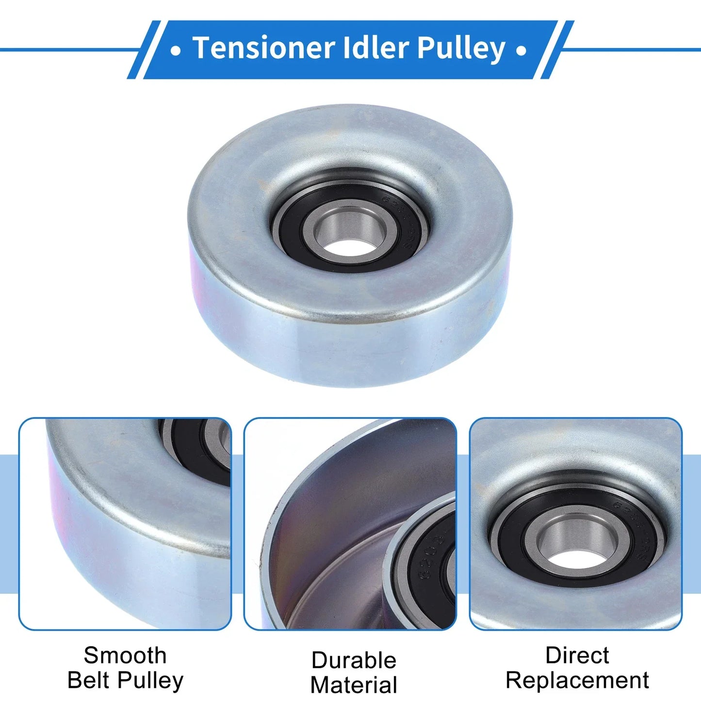 Drive Belt Idler Pulley for Honda Fit (2007-2008) - 1 x Quality Replacement Part