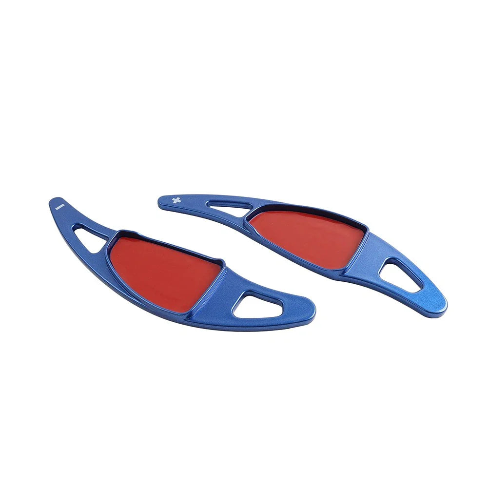Blue Steering Wheel Shifter Paddle Extensions for MG5 MG7 (2023-2025)