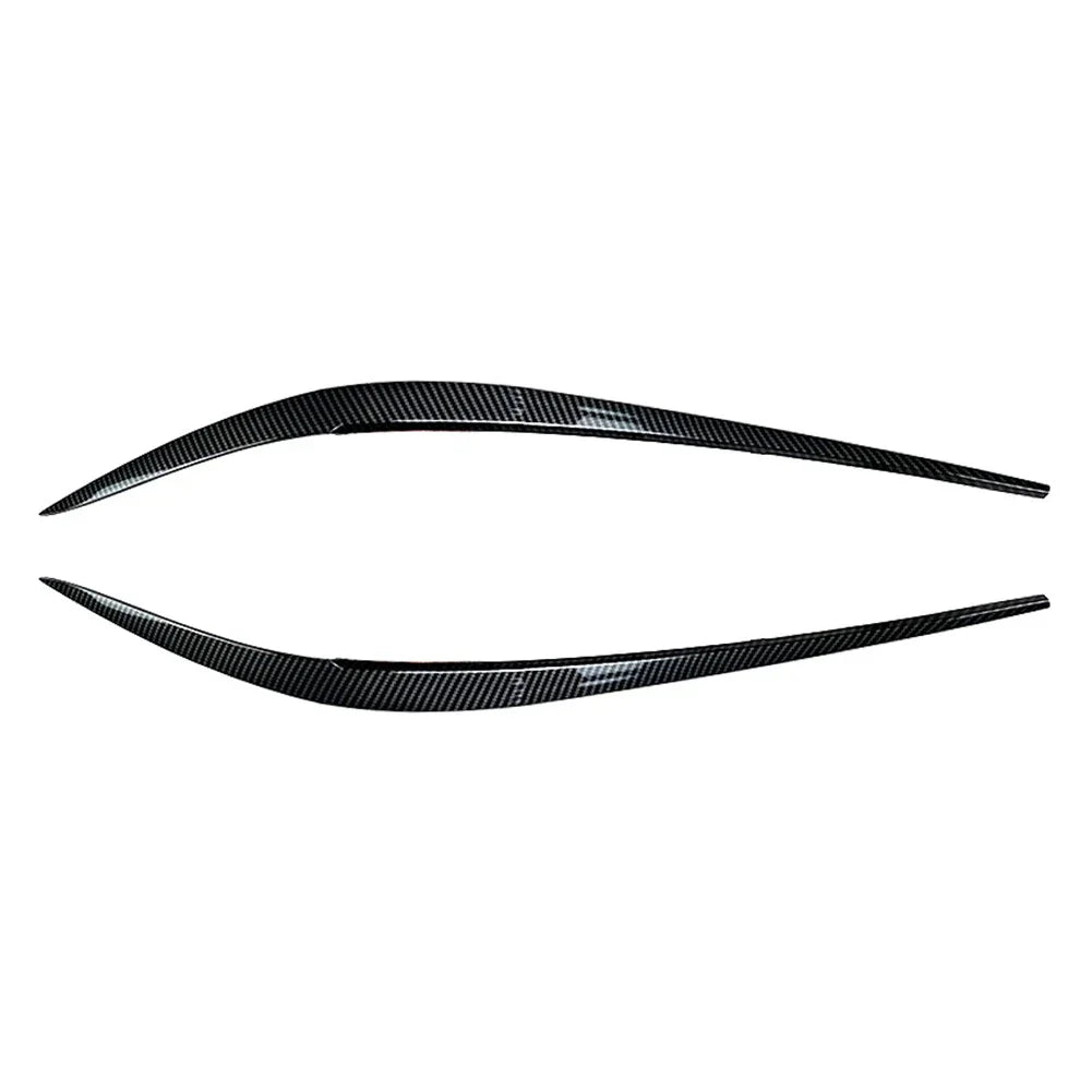Carbon Fiber Headlight Eyebrow Eyelid Covers for BMW 3 Series (2019-2021)