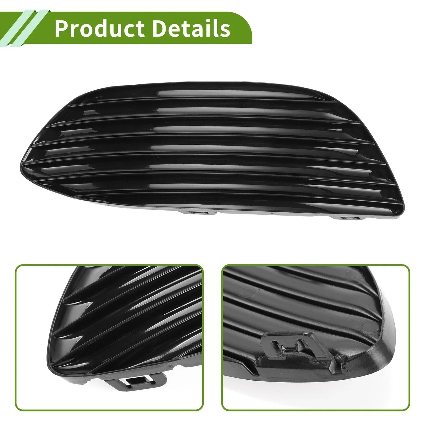 Front Left Fog Light Grill for Mercedes-Benz C-Class (2015-2018)