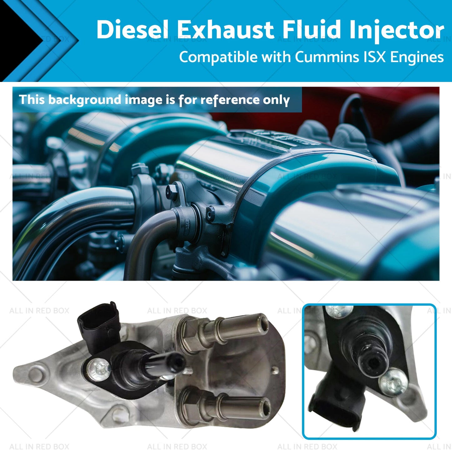 Diesel Exhaust Fluid Injector for Cummins ISX Engines (2007-2019)
