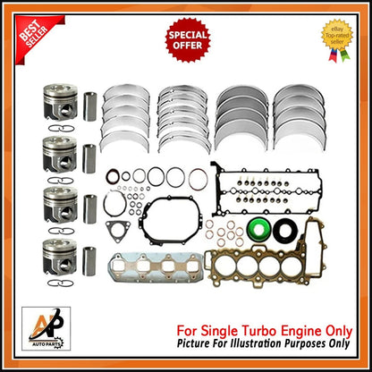 Engine Rebuild Kit Main and Big End Bearings for Land Rover Jaguar (204DTD 2.0)