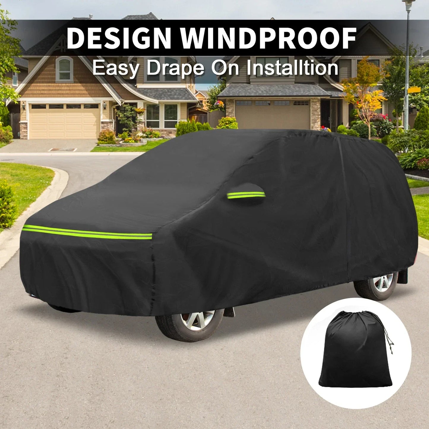 Waterproof 210D-PU Car Cover for Mercedes-Benz V-Klasse II (2014-2021)