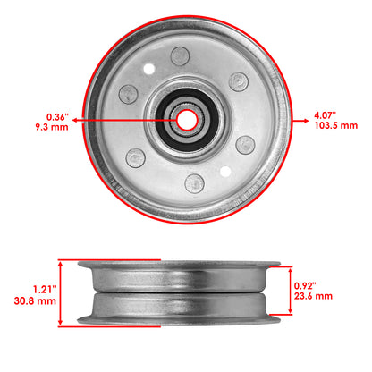 Deck Pulley Replacement for MTD Craftsman DeWALT DW33 (2013–2018)