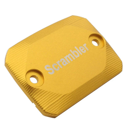 Ducati Scrambler 1100 Gold Brake Clutch Reservoir Cover Oil Pump Cap