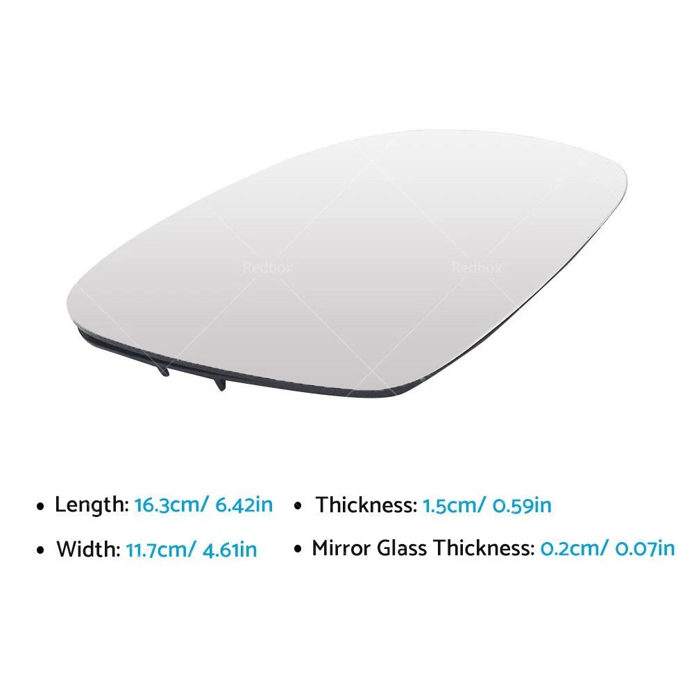 Driver Side Right Mirror Glass for VW Golf MK5 (2004-2008)