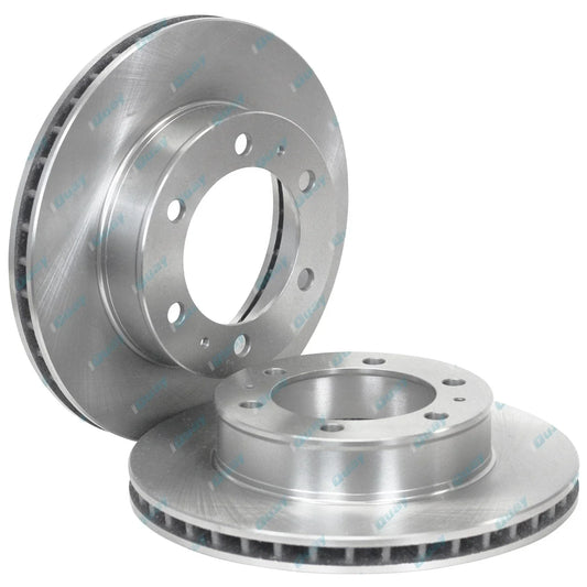 2 Front Disc Brake Rotors for Toyota Hilux KUN25 KUN26 GGN25 8/04~11 4x4 TGN25