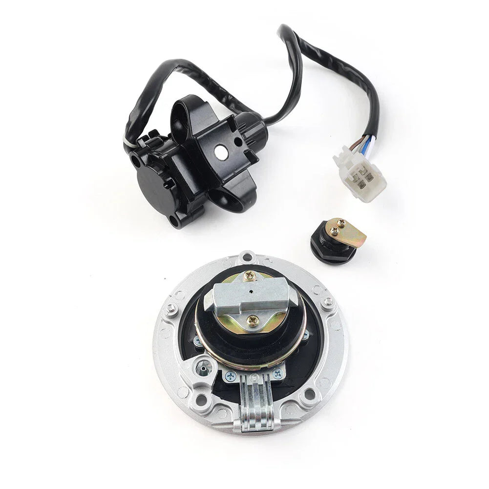 Kawasaki Vulcan S 650 Fuel Gas Cap Ignition Switch Seat Lock Set (2014-2022)
