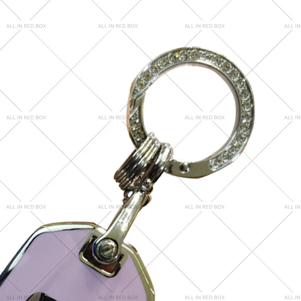 TPU Key Fob Cover for Isuzu D-MAX MU-X MUX 4 Button Purple (2012-2023)