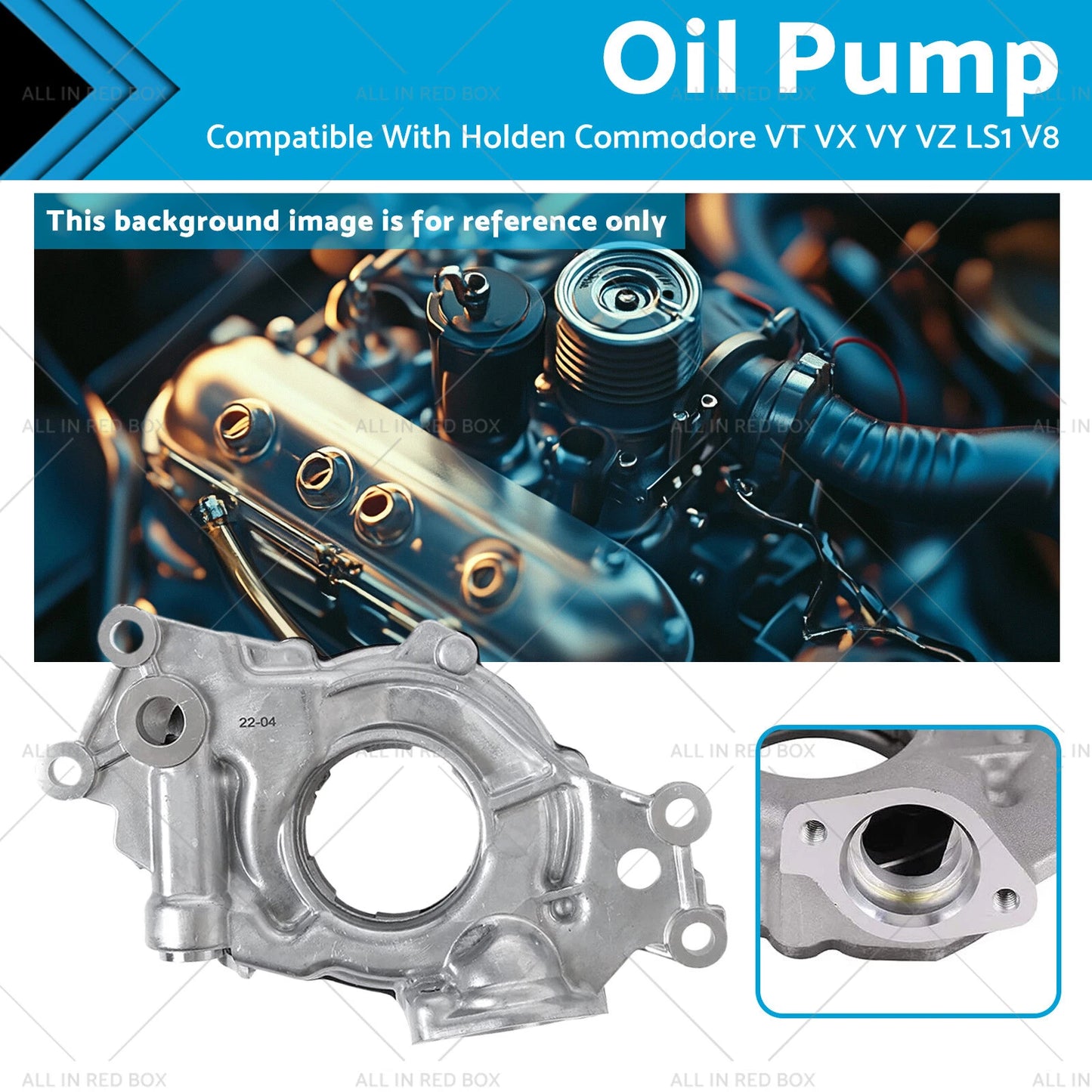 Oil Pump for Holden Commodore VT VX VY VZ LS1 V8 (1997-2007)