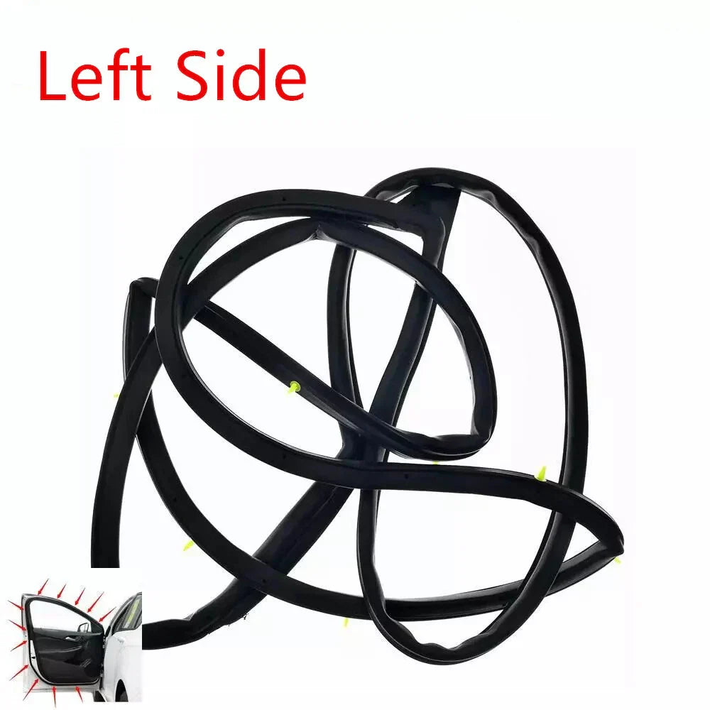Front Left Door Weatherstrip Rubber Strips for Honda Civic Sedan (2012-2015)