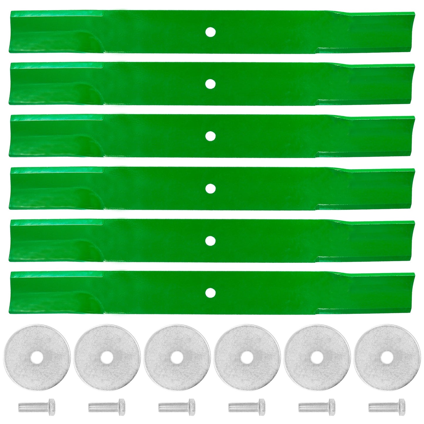 60 Inch Deck Blade with Bolt Replacement for Bush Hog EFM600 FTH600 (—)