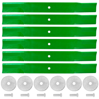 60 Inch Deck Blade with Bolt Replacement for Bush Hog EFM600 FTH600 (—)