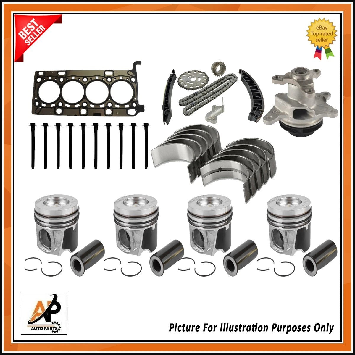 Engine Head Gasket and Rebuild Kit for Mercedes-Benz 1.6 CDTI (2007–2014)