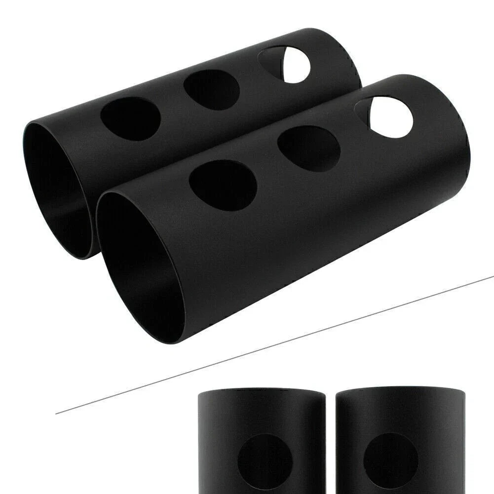 Front Fork Covers for Bobber 2018-2020 Black 1 Pair Aluminum