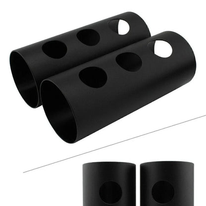 Front Fork Covers for Bobber 2018-2020 Black 1 Pair Aluminum
