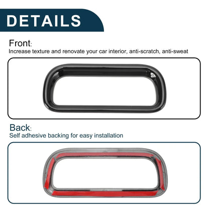 Warning Lamp Button Cover for Honda Vezel RV3 RV4 RV5 RV6 (2021-2023) Black 1 x