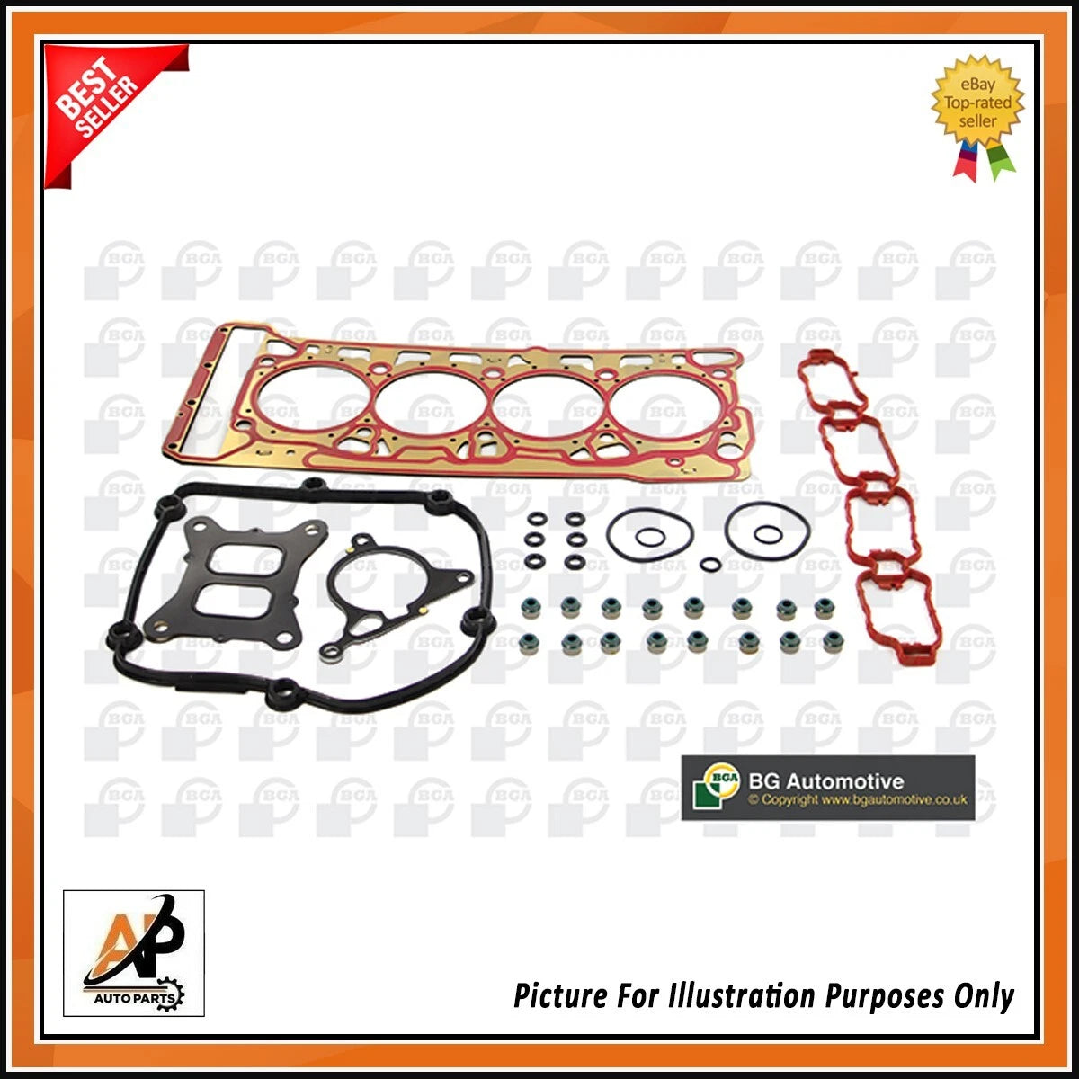 Head Gasket Kit Replacement for Audi Seat Skoda VW 1.8 2.0 Petrol (2008–2017)