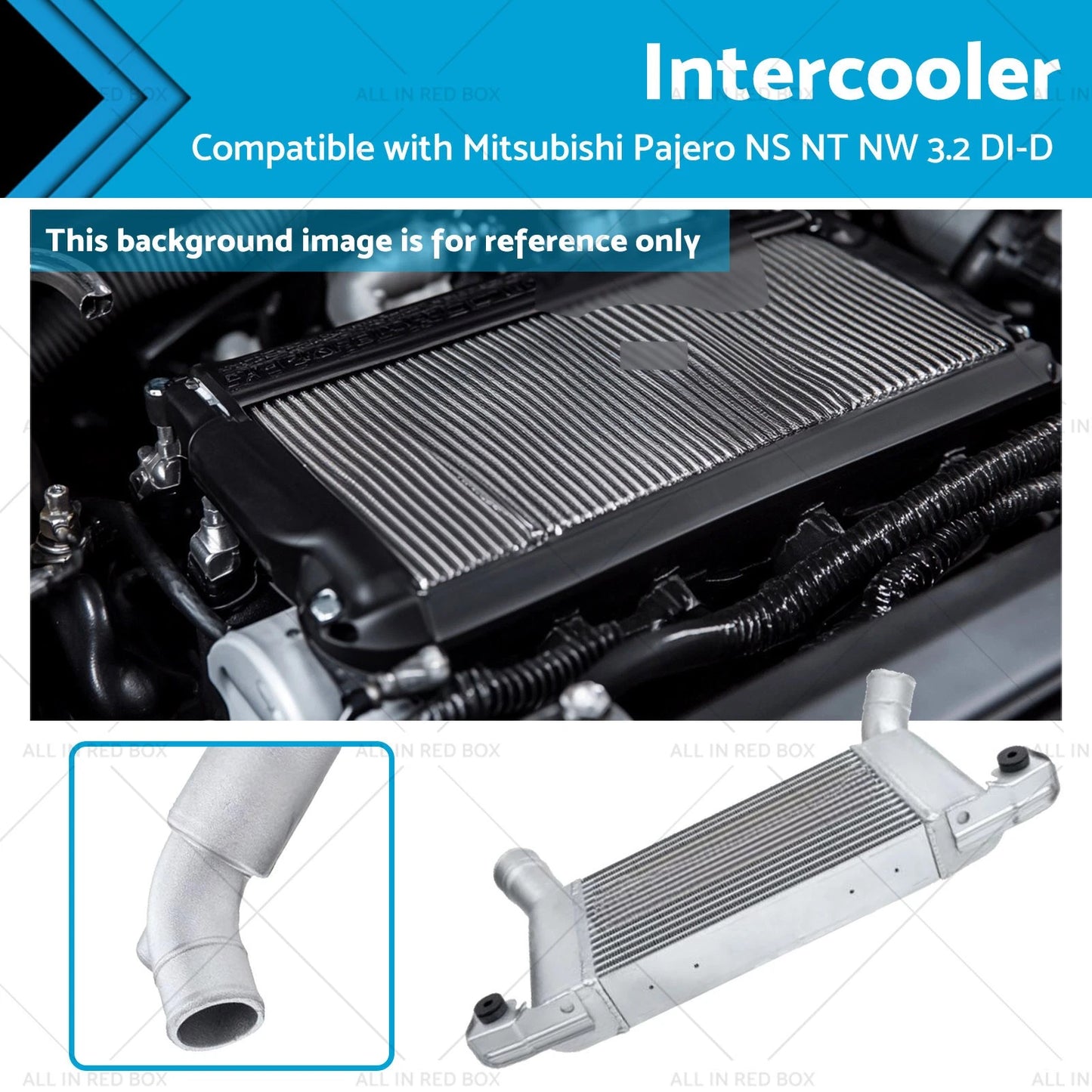 Intercooler for Mitsubishi Pajero NS NT NW 3.2 DI-D (2006-2015)