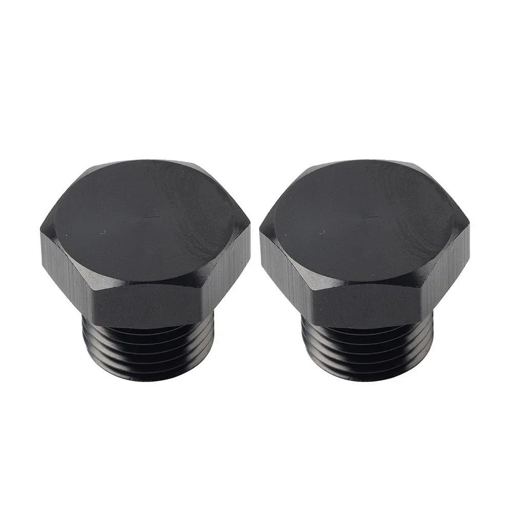 Aluminum 4AN Block Off Cap ORB Plug Male Fitting Adapters