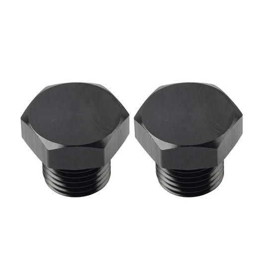 Aluminum 4AN Block Off Cap ORB Plug Male Fitting Adapters